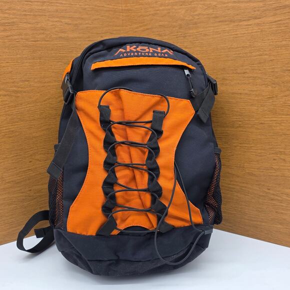 Akona Adventure Gear Backpack Black Orange Underwater Outdoor Hiking Scuba - Picture 1 of 8